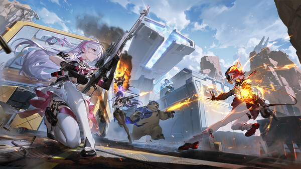 Strinova Anime-Style Tactical Shooter Gameplay