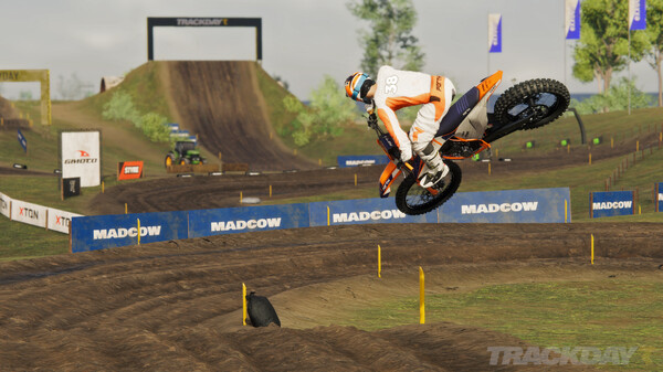 "TrackDayR Motorcycle Racing Simulator Gameplay"