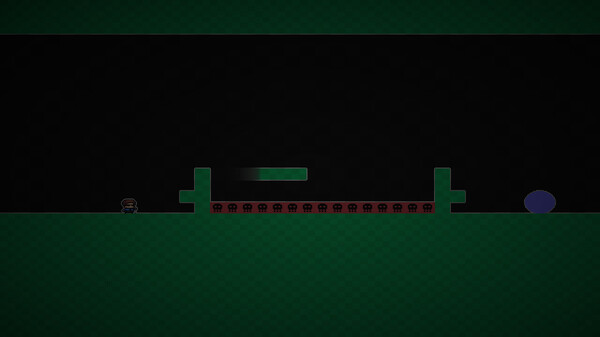 Image showing gameplay from Color Madness PC Game, featuring cube navigating obstacles.