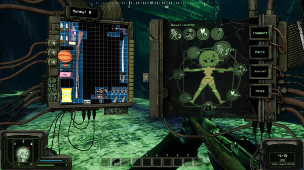 Peripeteia game cover showcasing the cyberpunk-themed world and action-packed gameplay.