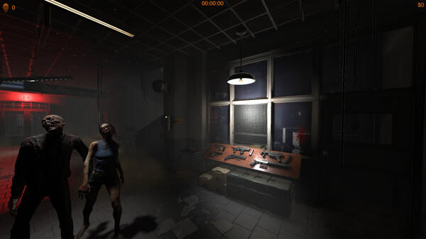 Zombiemachia PC game action scene with zombies.