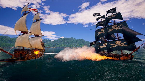 A high-intensity naval battle on the Seven Seas in Terror of the Seven Seas.
